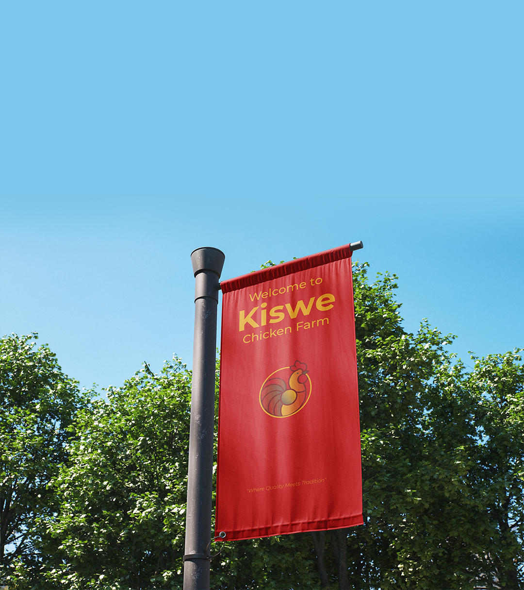 Kiswe Chicken Farm brand identity