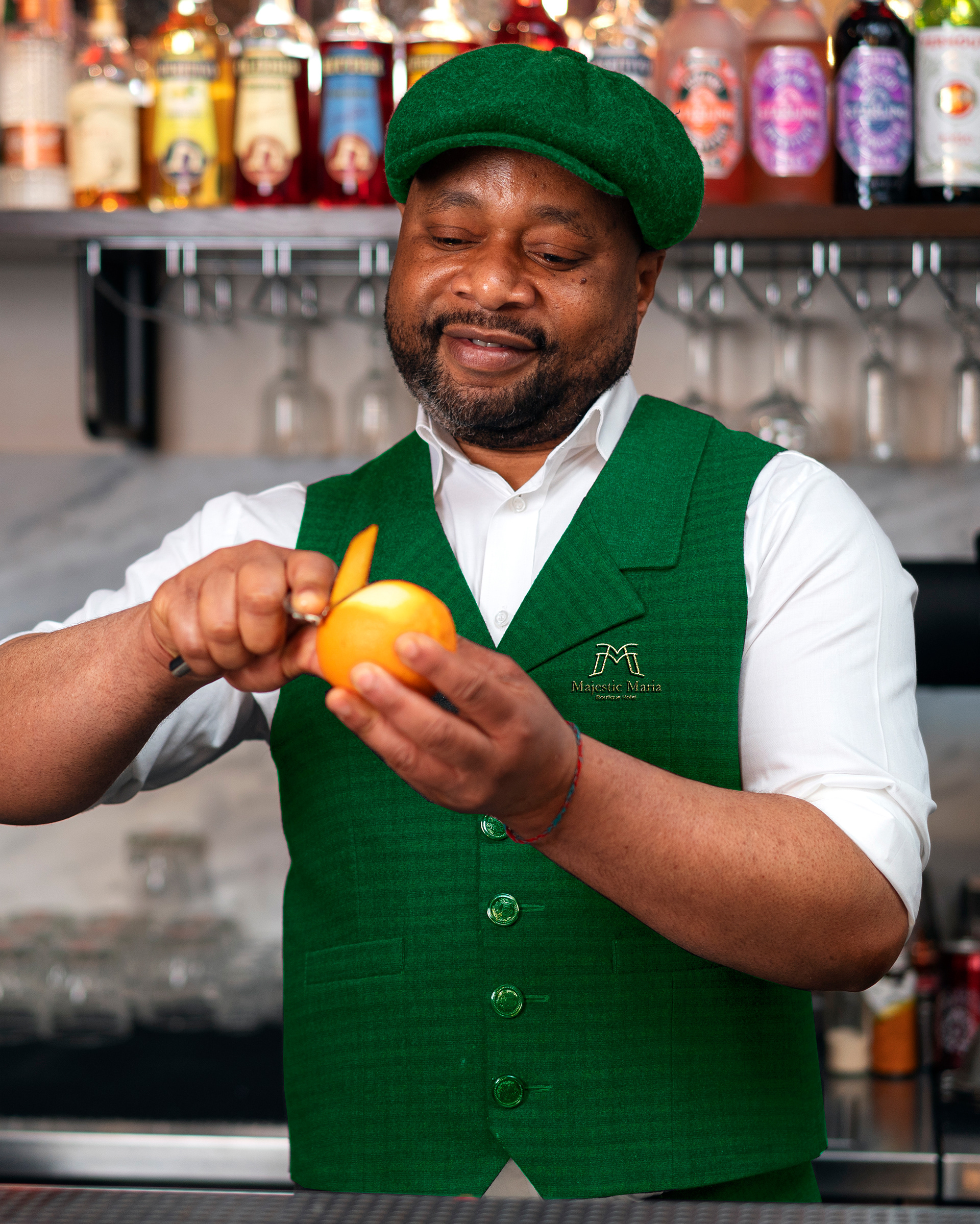 Majestic Maria brand identity